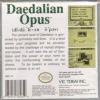 Daedalean Opus Box Art Back